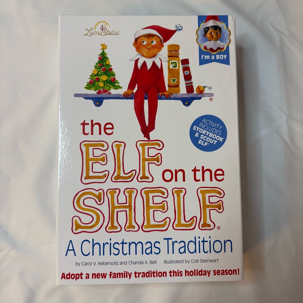 NWT the Elf on the Shelf, A Christmas Tradition, Boy Scout Elf